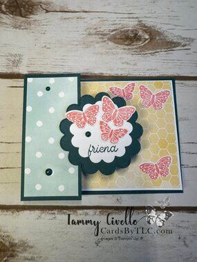 Thinking of You Card - Hand Crafted By Me